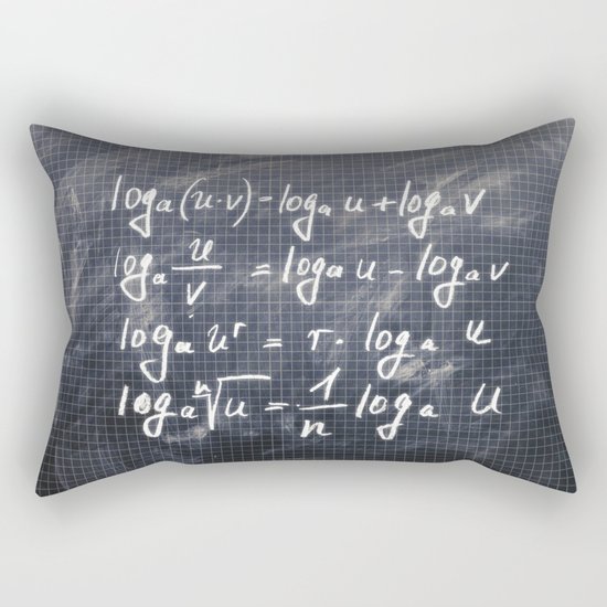 logarithm Rectangular Pillow