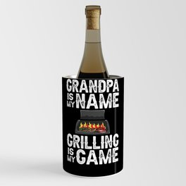 Grandpa Grilling BBQ Grill Smoker Master Wine Chiller