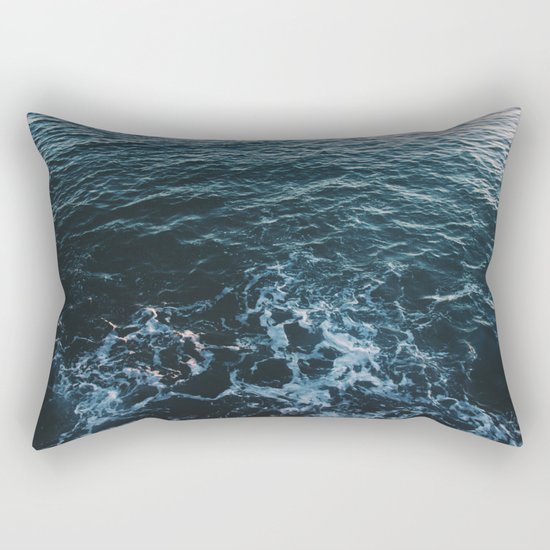 Dark #Sea Rectangular Pillow