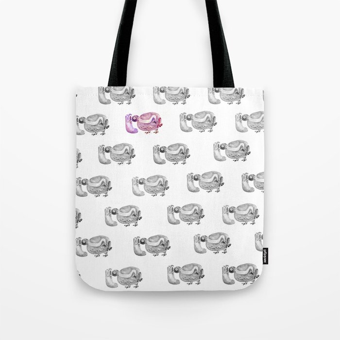 Solitary Tinamous Tote Bag