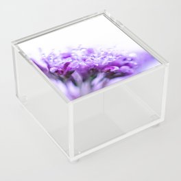 Floral Photography "PURPLE FANTASY" Acrylic Box