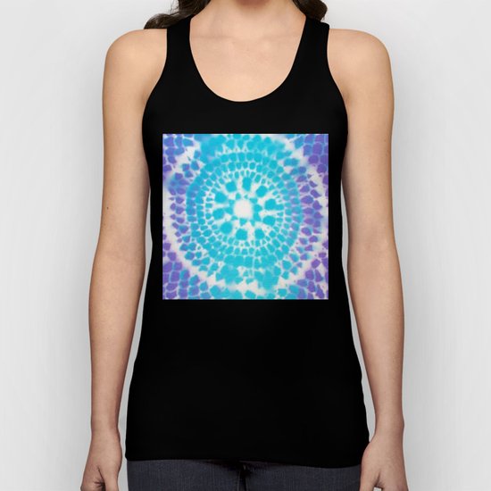 Scale Mandala Pattern Unisex Tank Top