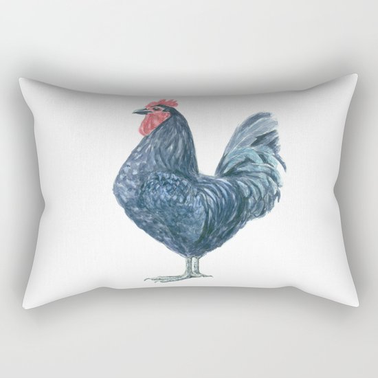 Rooster Rectangular Pillow