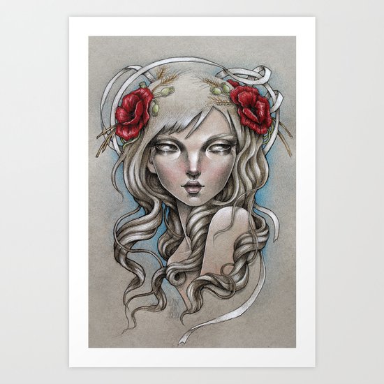 Poppy Art Print