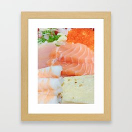 Chirashi Framed Art Print