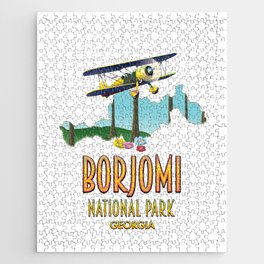Borjomi National Park Georgia map Jigsaw Puzzle