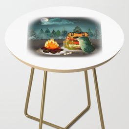 Camping Forest Night Adventure Side Table