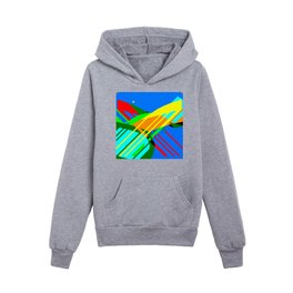 THE FOOTHILLS OF MT. LEVEL Kids Pullover Hoodies