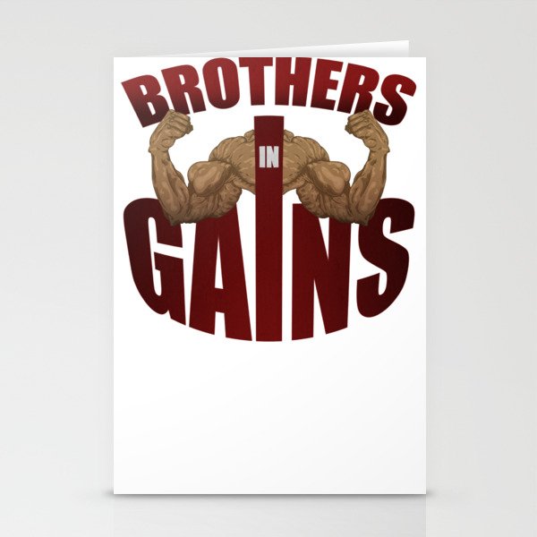 Brothers in gains Stationery Cards