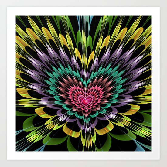 My heart explodes for you Art Print