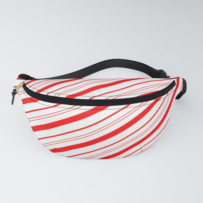Candy Cane Stripes Fanny Pack