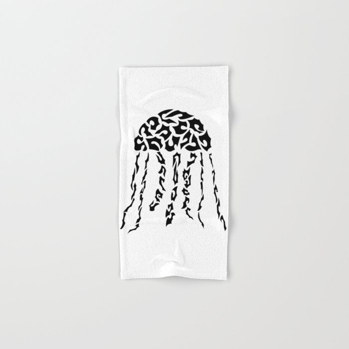 Jellyfish in shapes Hand & Bath Towel