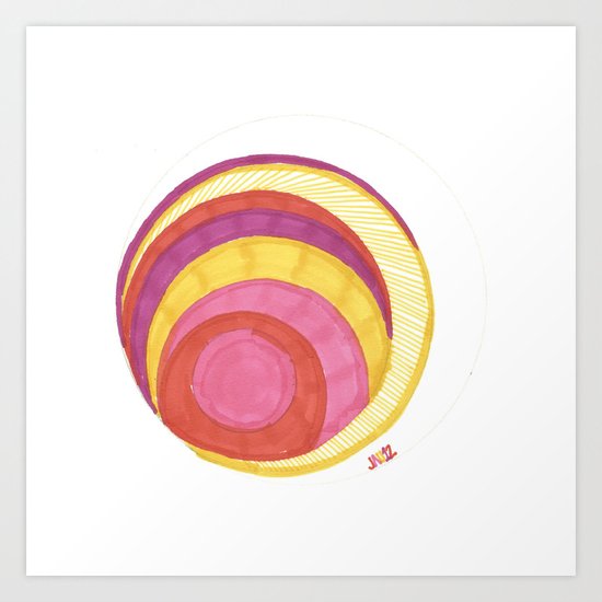 Cirque-Cle #6 Art Print