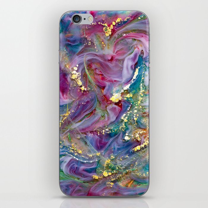 Abstract epoxy Art, Resin Art, Resin Painting, iPhone Skin