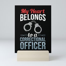 Correctional Officer Facility Flag Training Mini Art Print