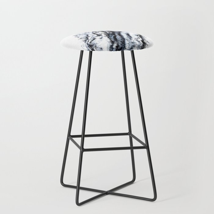 8 ABSTRACT EPOXY RESIN ART Bar Stool by BRETT JOZSA Society6