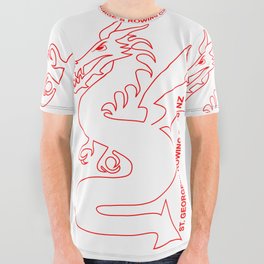 DRAGON All over All Over Graphic Tee