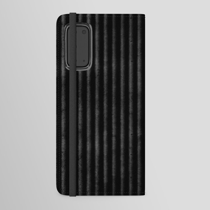 Ribbed (Black) Android Wallet Case