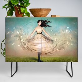 Butterfly Dress Credenza