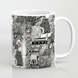 pottery black Mug