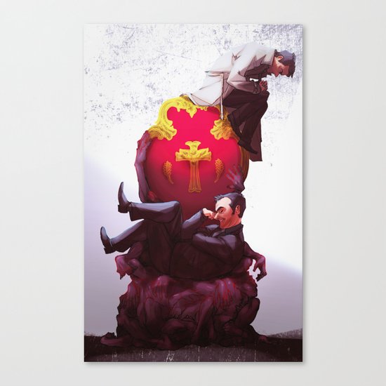 Kings of Heaven and Hell Canvas Print