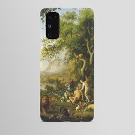 Adam and Eve in the Garden of Eden | Wenzel Peter Android Case