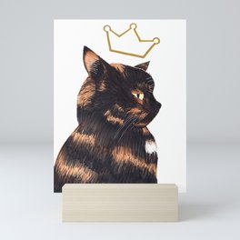 Queen Cat Callister Mini Art Print