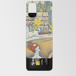 The Circus, Le Cirque, 1891 by Georges Seurat Android Card Case