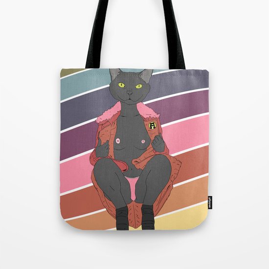 For the women who are cats Tote Bag