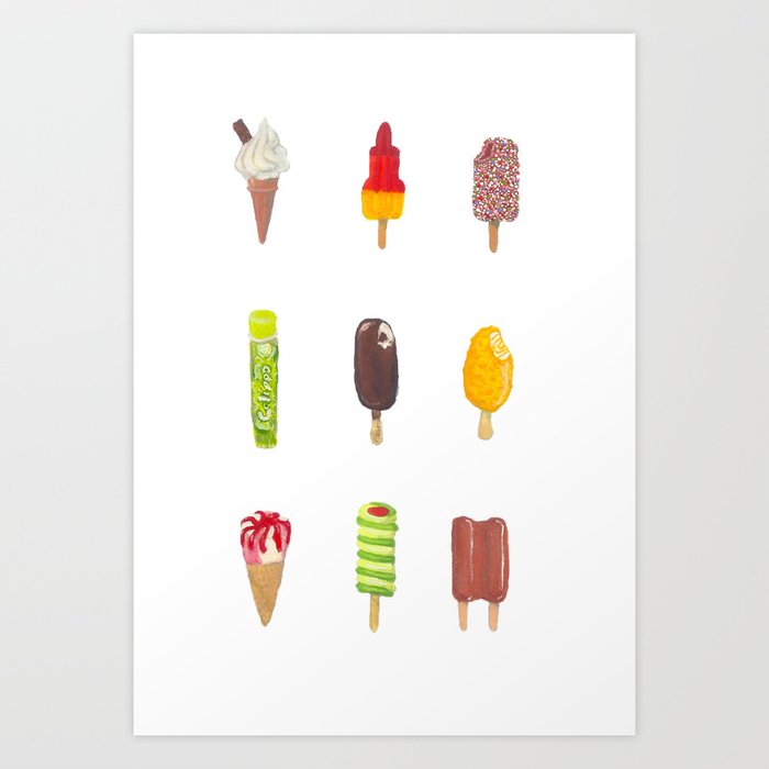 Summer Diet Art Print
