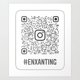#enXanting QR code Art Print