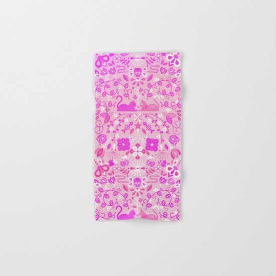 Kitten Lovers – Pink Ombré Hand & Bath Towel
