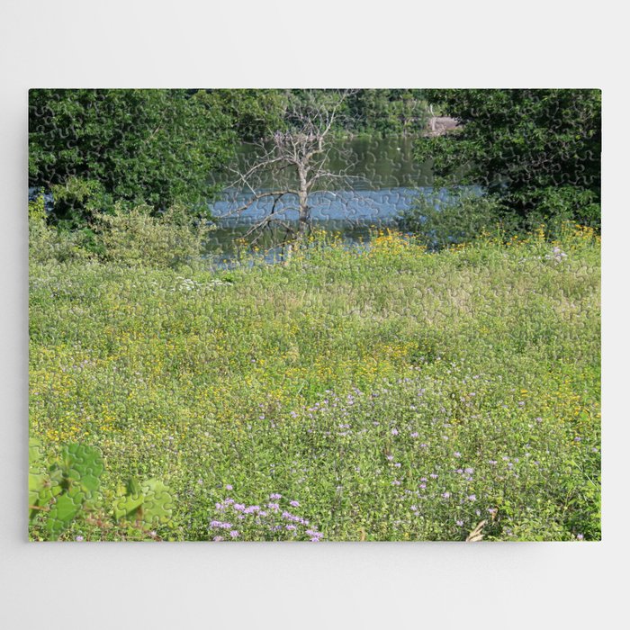 Beautiful View of the River Jigsaw Puzzle