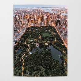 Central Park New York Poster