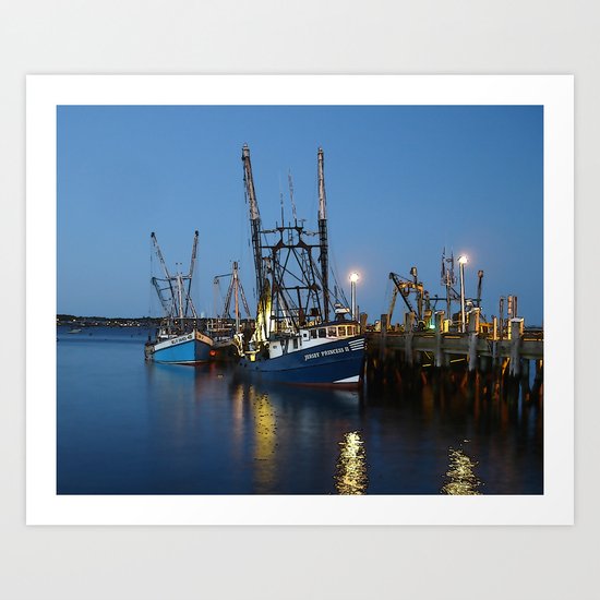 Jersey Princess Art Print