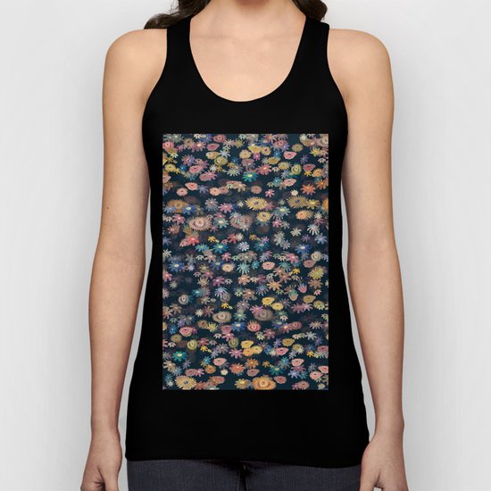 flowers Unisex Tank Top