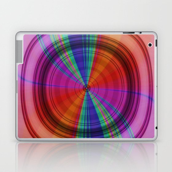 Abstract forms and colours no. 3 Laptop & iPad Skin