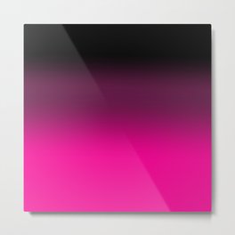 Black and Pink Color / GFTColor003 Metal Print