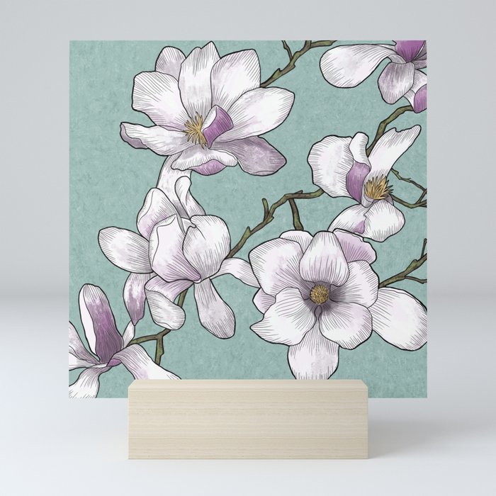 Magnolias Mini Art Print