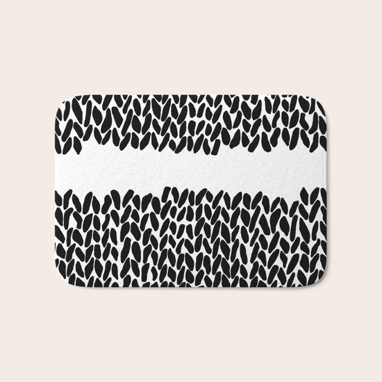 Missing Knit Bath Mat