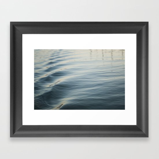 Water Ripple Framed Art Print