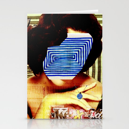 LizEdge · wanna go somewhere Stationery Cards