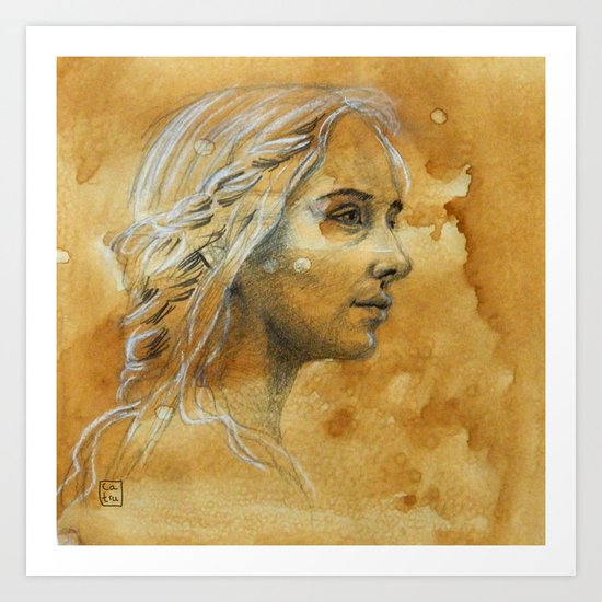 Woman Art Print