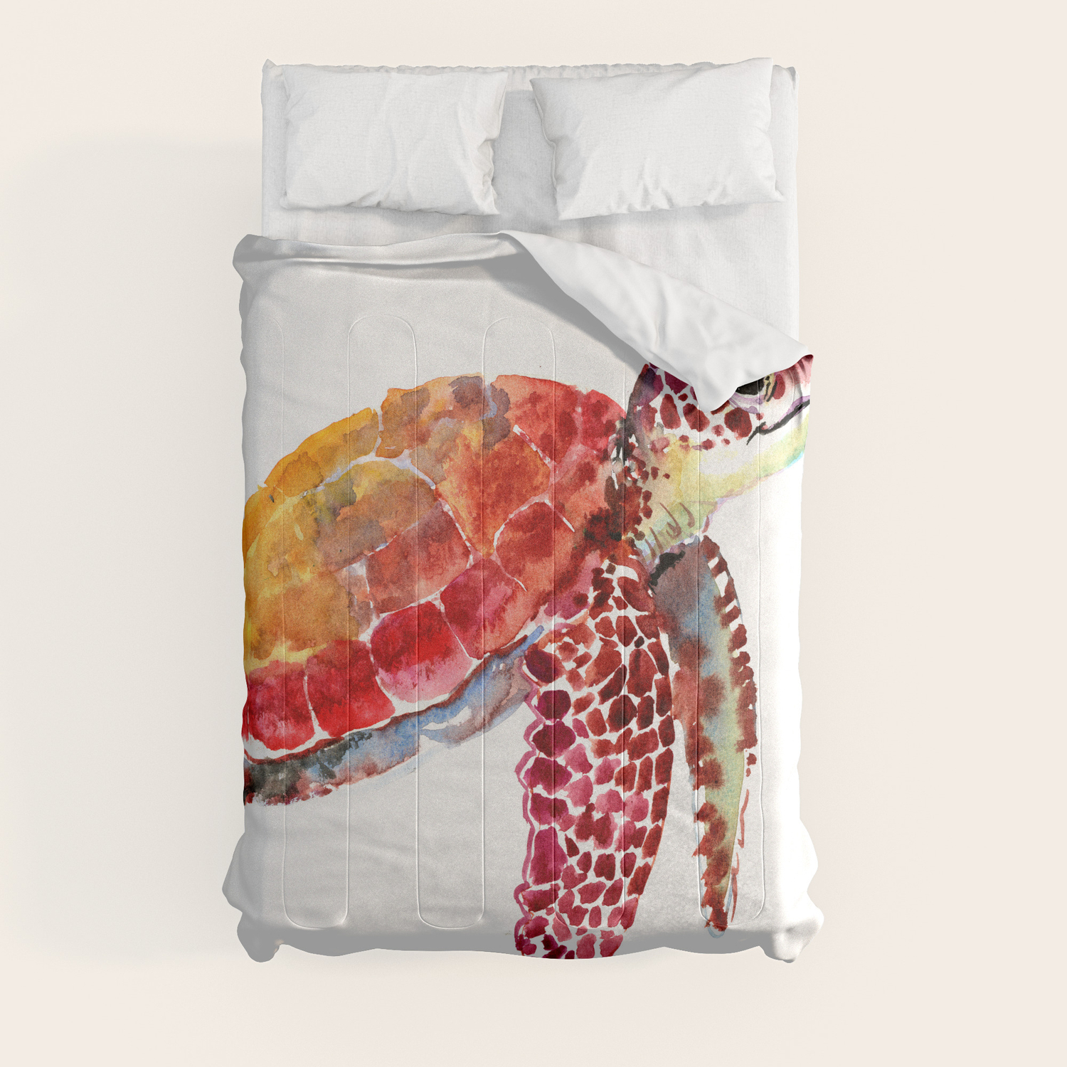 turtle baby comforter