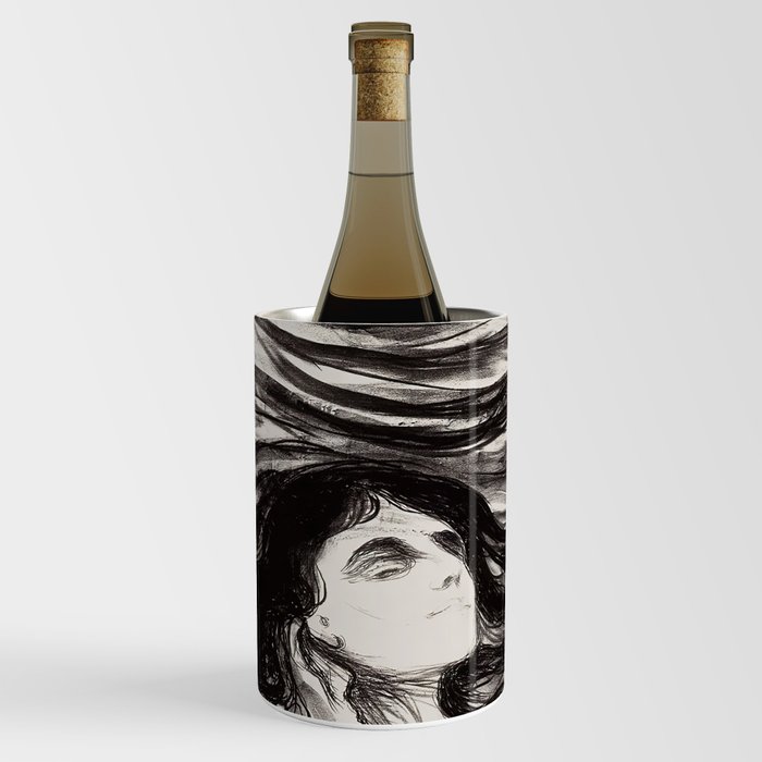Lovers in the Waves - Edvard Munch Wine Chiller