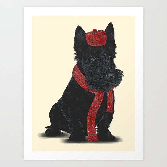 Scottie Art Print