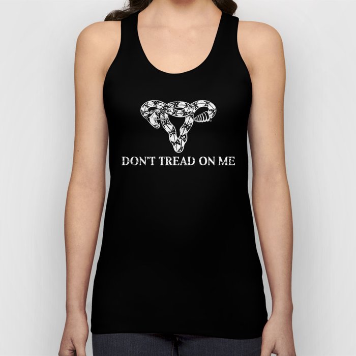 Don't Tread On Me B&W Unisex Tanktop Don't Tread On Me B&W Unisex Tanktop