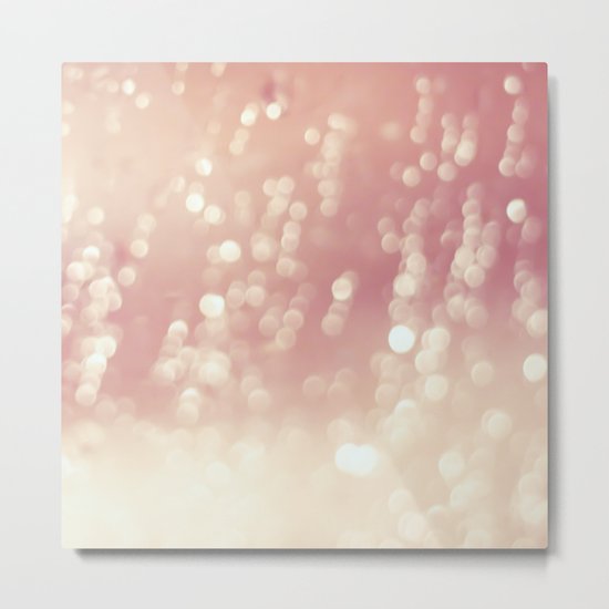 Peach fizz Metal Print