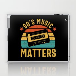 90's Music Matters Retro Cassette Tape Laptop Skin