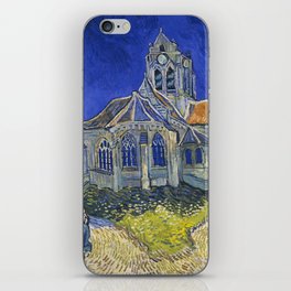 Van Gogh , The Church In Auvers Sur Oise , 1890 iPhone Skin